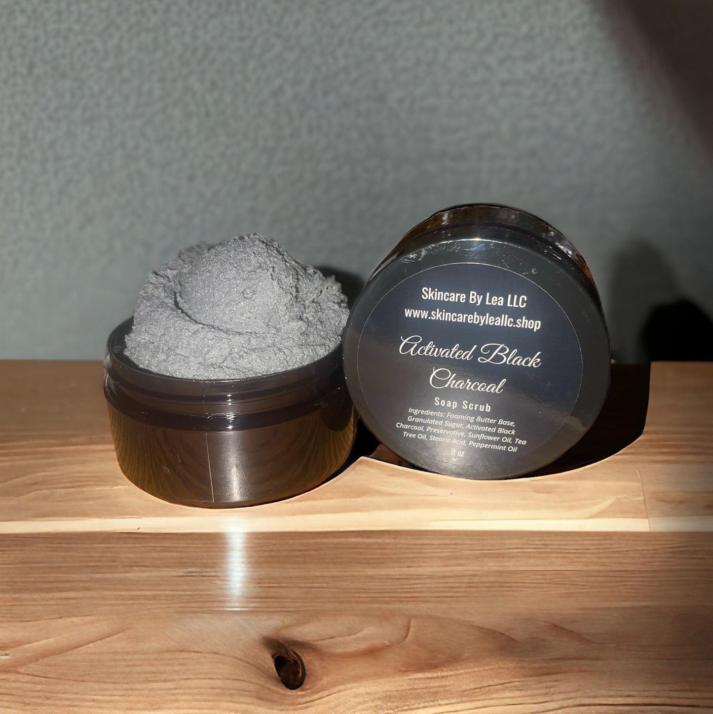 Activated Black Charcoal Whipped Sugar Scrub